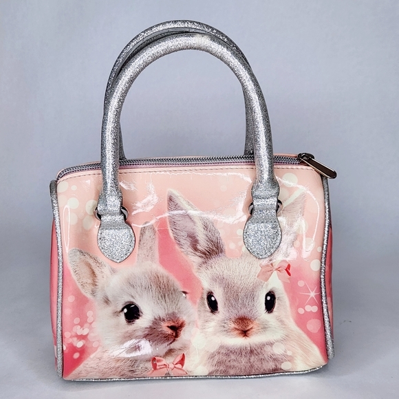 Other - Kids Bunny Purse Patent/Glitter